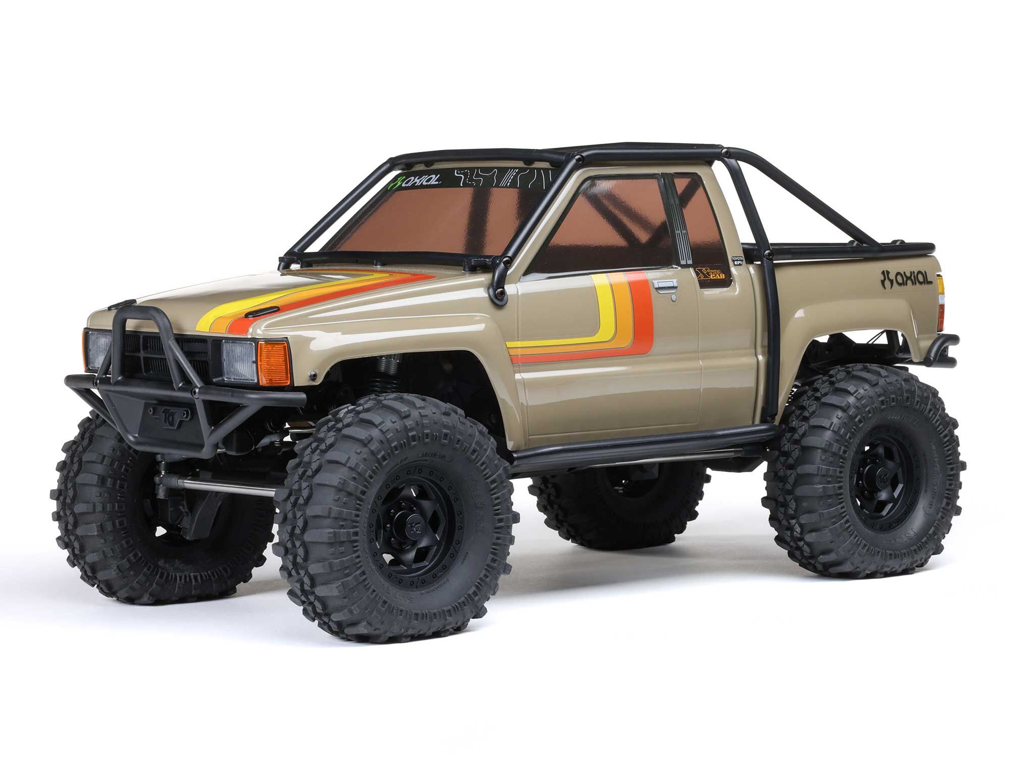 Axial AXI-2062T1 1/10 SCX10 III 1987 Toyota SR5 4X4 RTR Brushed Rock Crawler, Tan - 5
