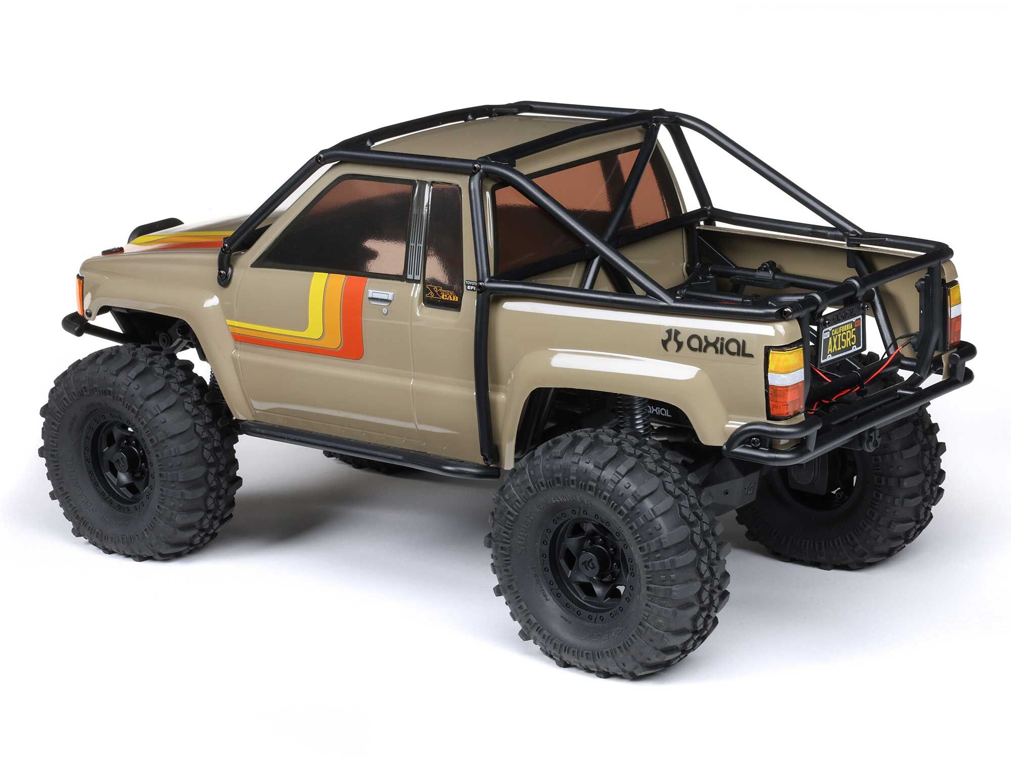 Axial AXI-2062T1 1/10 SCX10 III 1987 Toyota SR5 4X4 RTR Brushed Rock Crawler, Tan - 2