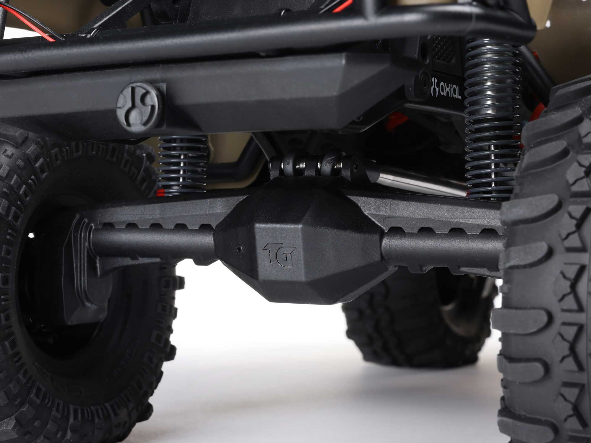 Axial AXI-2062T1 1/10 SCX10 III 1987 Toyota SR5 4X4 RTR Brushed Rock Crawler, Tan - 22