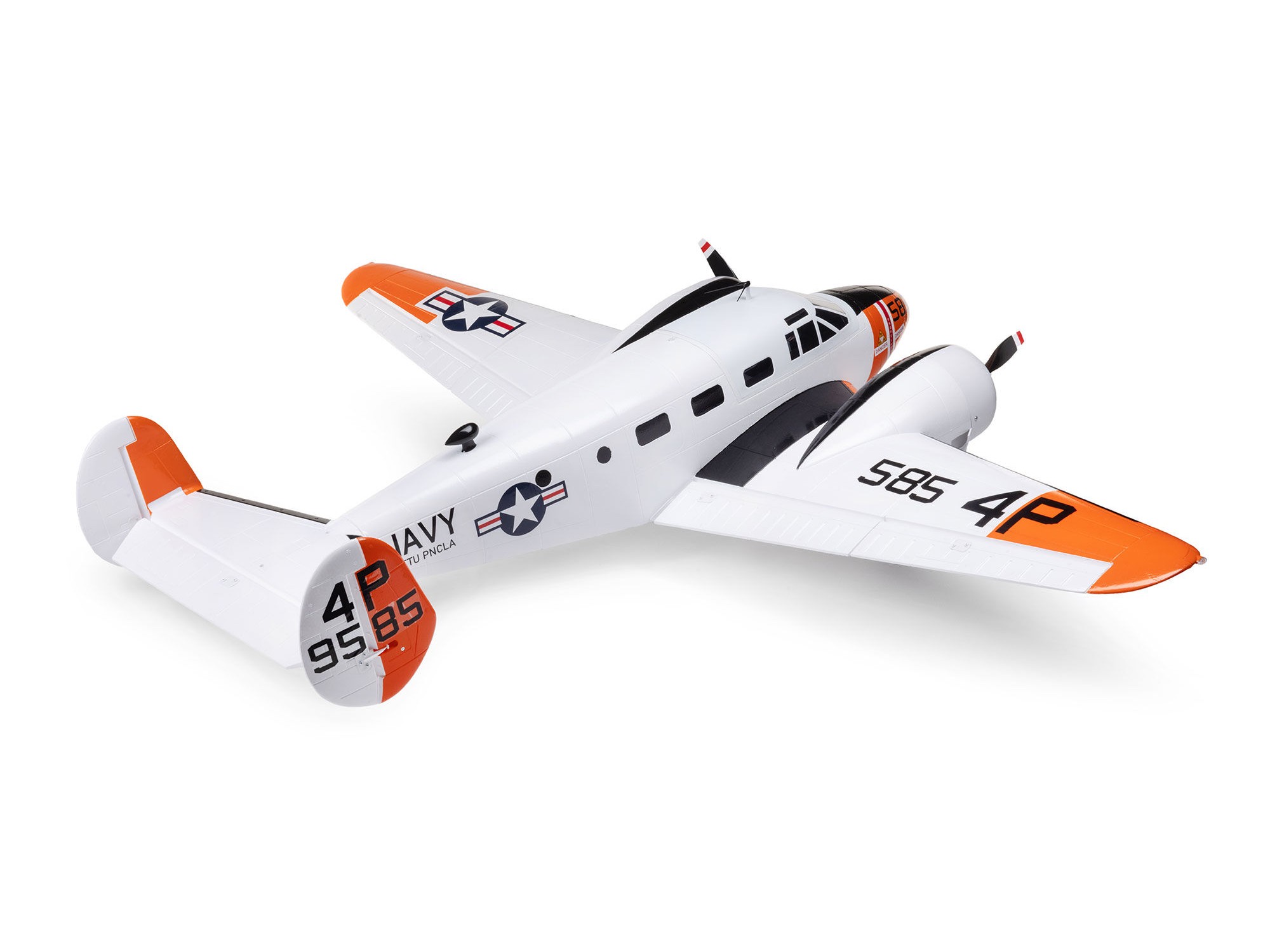 E-Flite EFL-3726 Beechcraft D18/RC-45J 1.5m BNF Basic with AS3X+ and SAFE Select - 2
