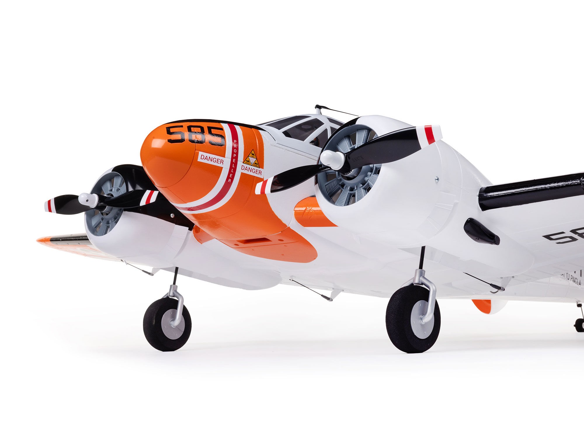 E-Flite EFL-3726 Beechcraft D18/RC-45J 1.5m BNF Basic with AS3X+ and SAFE Select - 19