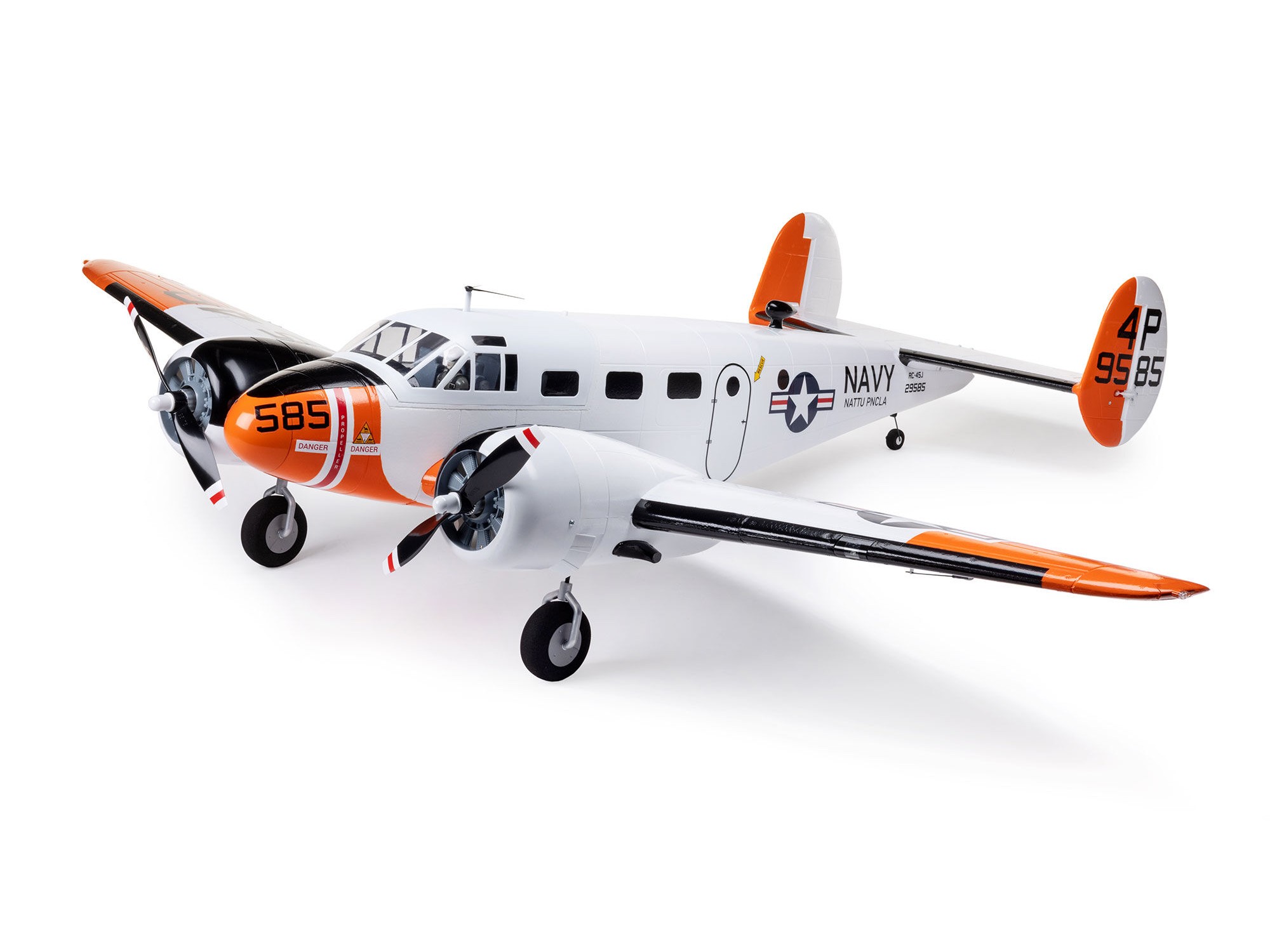 E-Flite EFL-3726 Beechcraft D18/RC-45J 1.5m BNF Basic with AS3X+ and SAFE Select