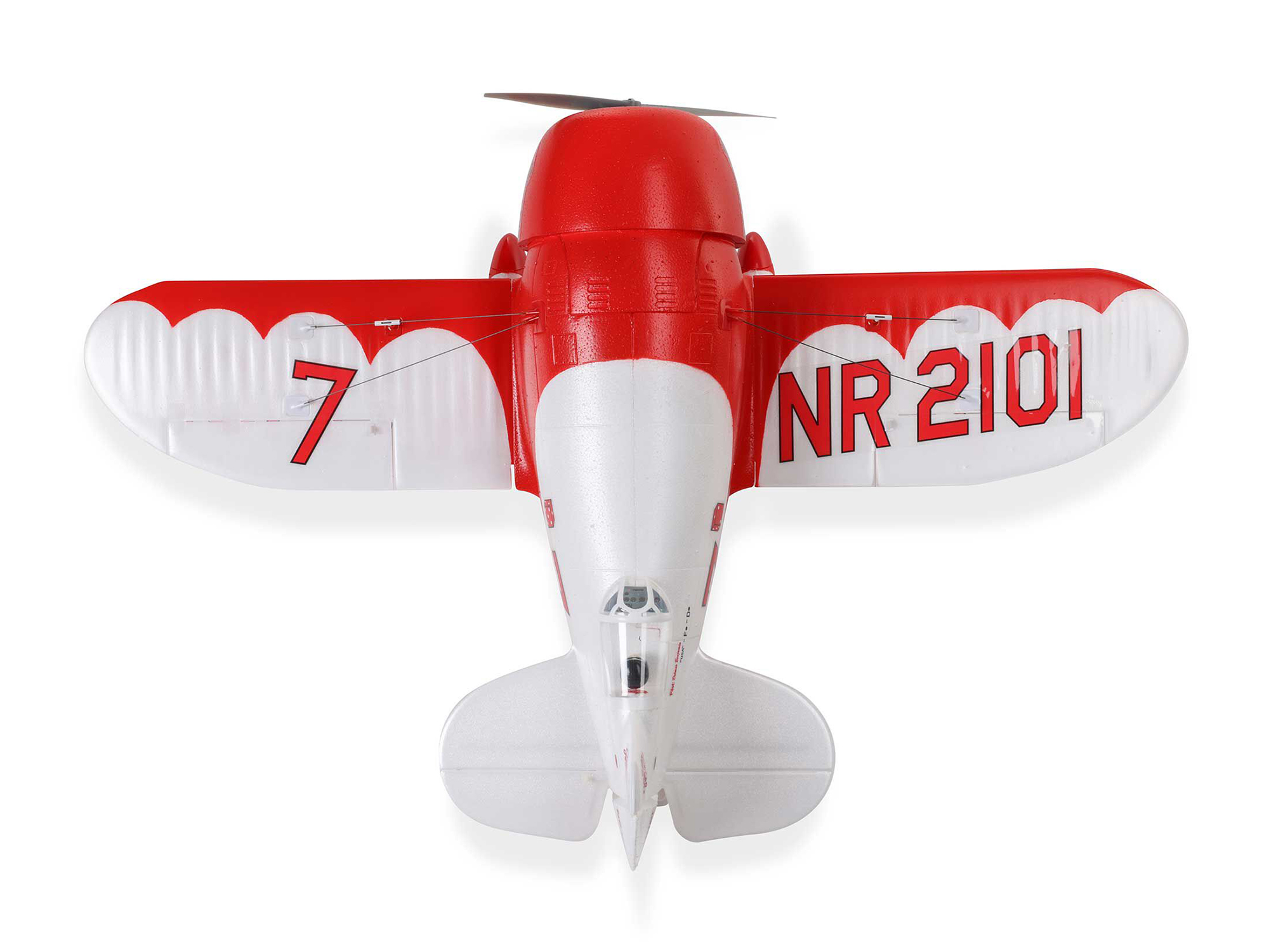 E-Flite EFLU61500 UMX Gee Bee R-2 510mm BNF Basic with AS3X and SAFE Select - 9