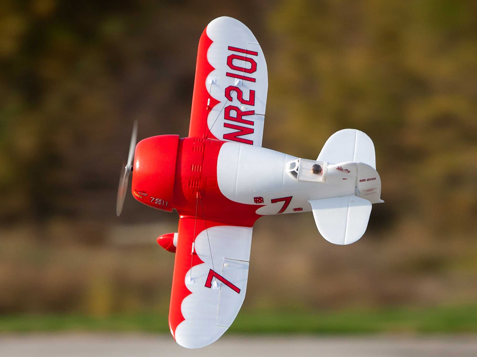 E-Flite EFLU61500 UMX Gee Bee R-2 510mm BNF Basic with AS3X and SAFE Select - 23