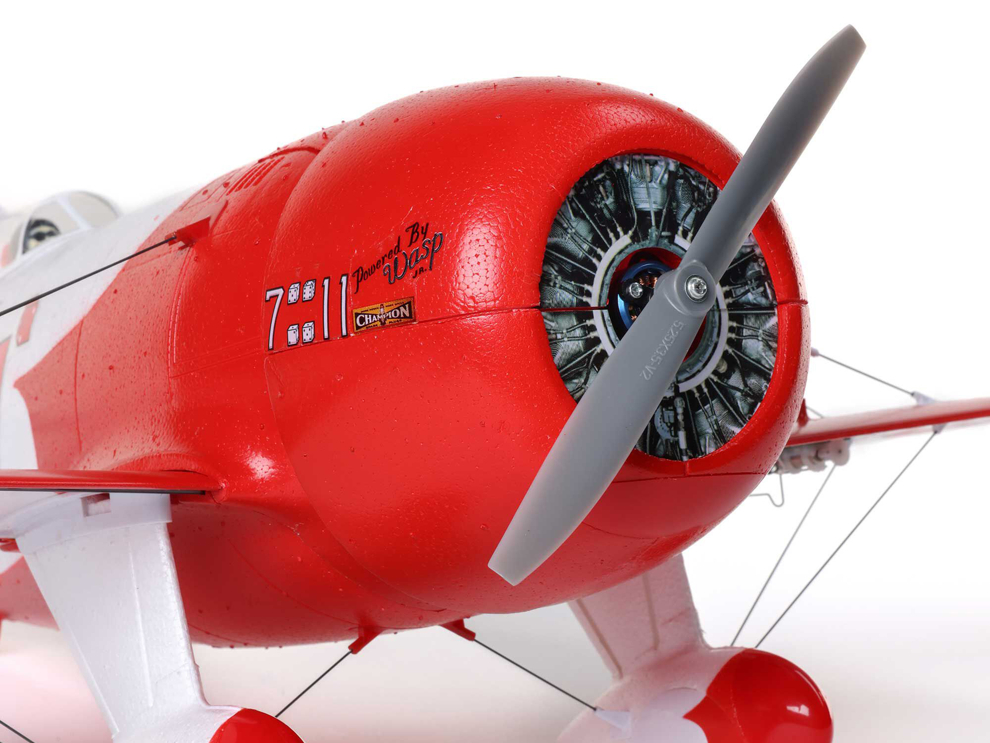 E-Flite EFLU61500 UMX Gee Bee R-2 510mm BNF Basic with AS3X and SAFE Select - 13