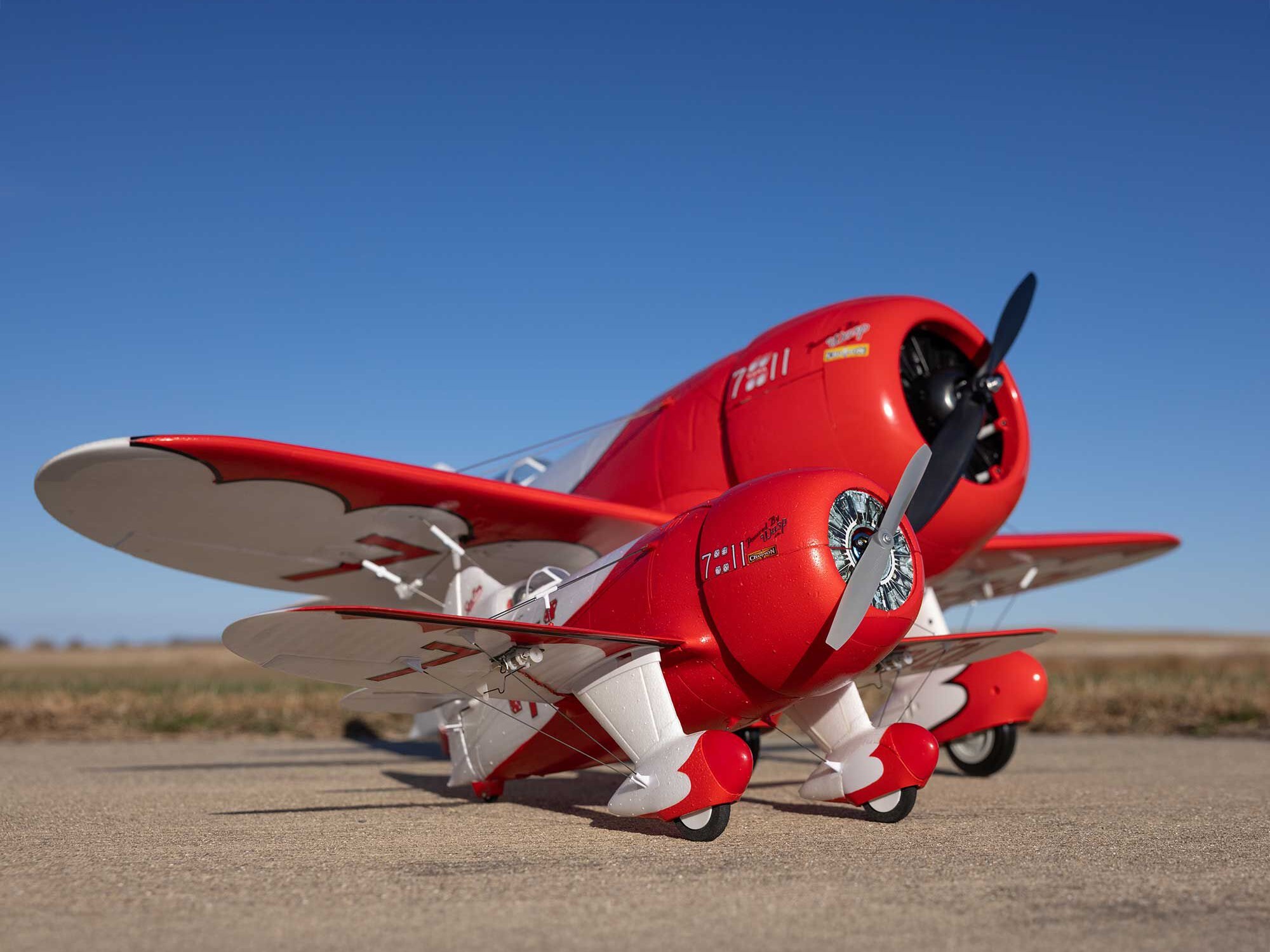 E-Flite EFLU61500 UMX Gee Bee R-2 510mm BNF Basic with AS3X and SAFE Select - 25