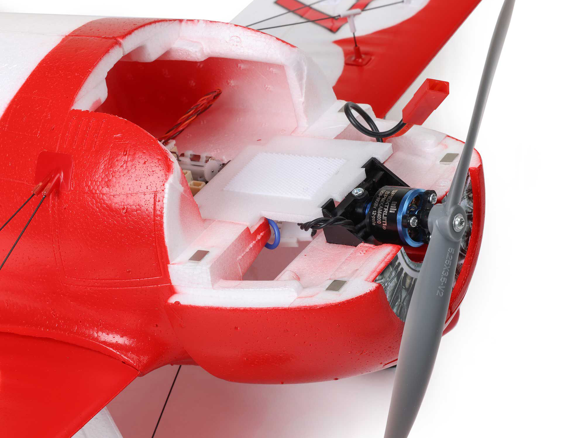 E-Flite EFLU61500 UMX Gee Bee R-2 510mm BNF Basic with AS3X and SAFE Select - 12