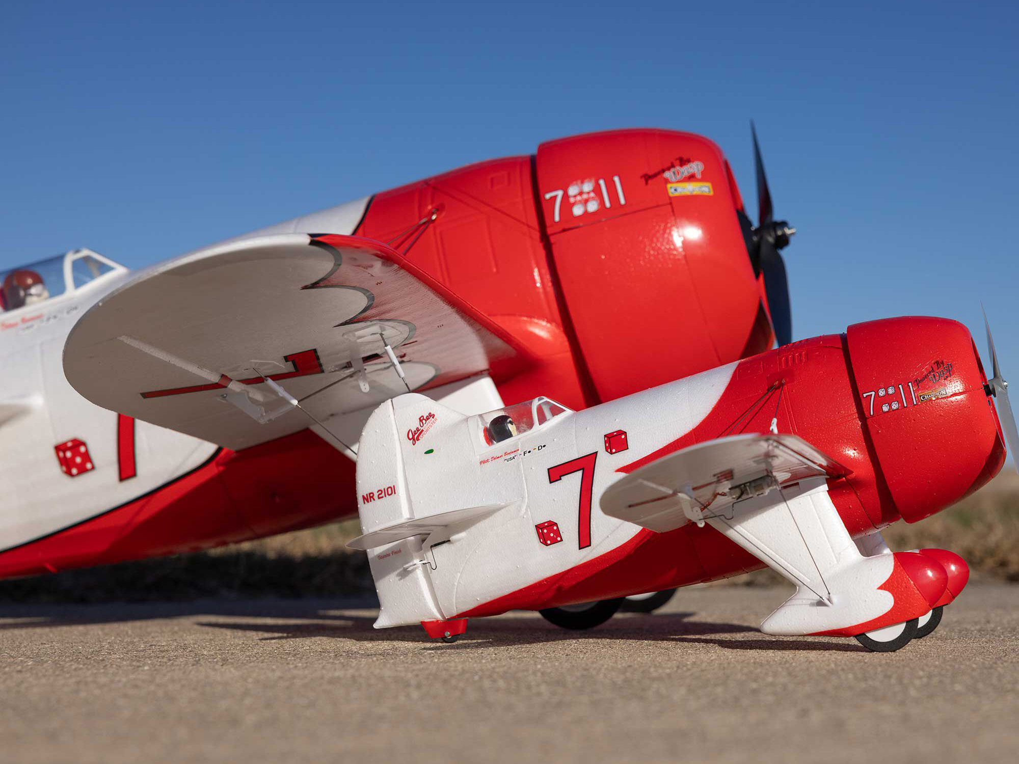 E-Flite EFLU61500 UMX Gee Bee R-2 510mm BNF Basic with AS3X and SAFE Select - 26