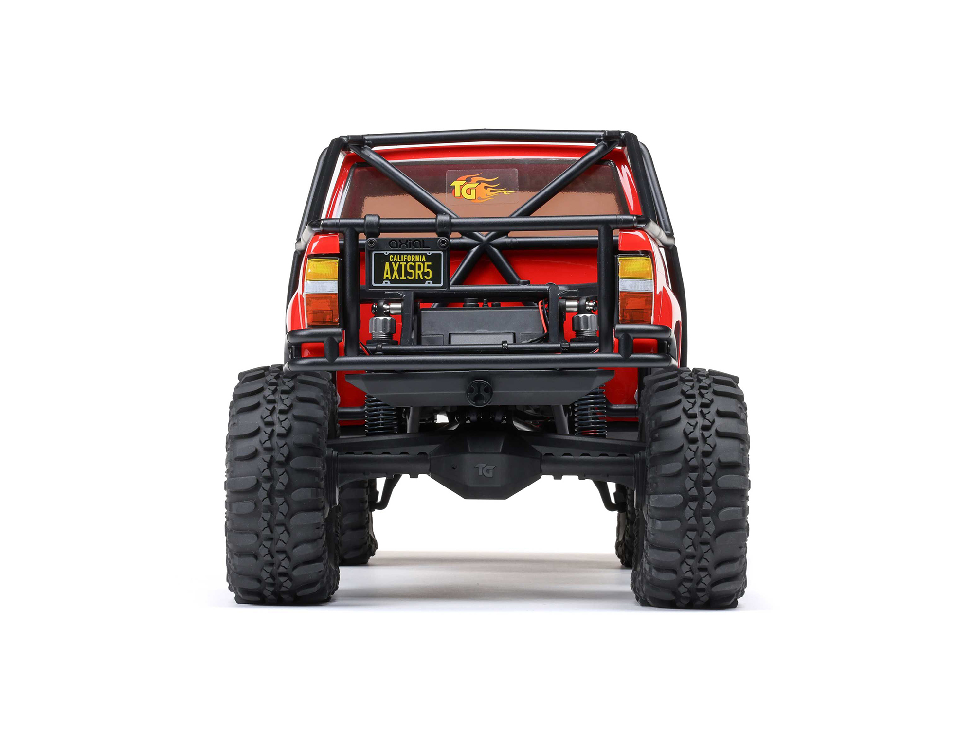 Axial AXI-2062T2 1/10 SCX10 III 1987 Toyota SR5 4X4 RTR Brushed Rock Crawler, Red - 8