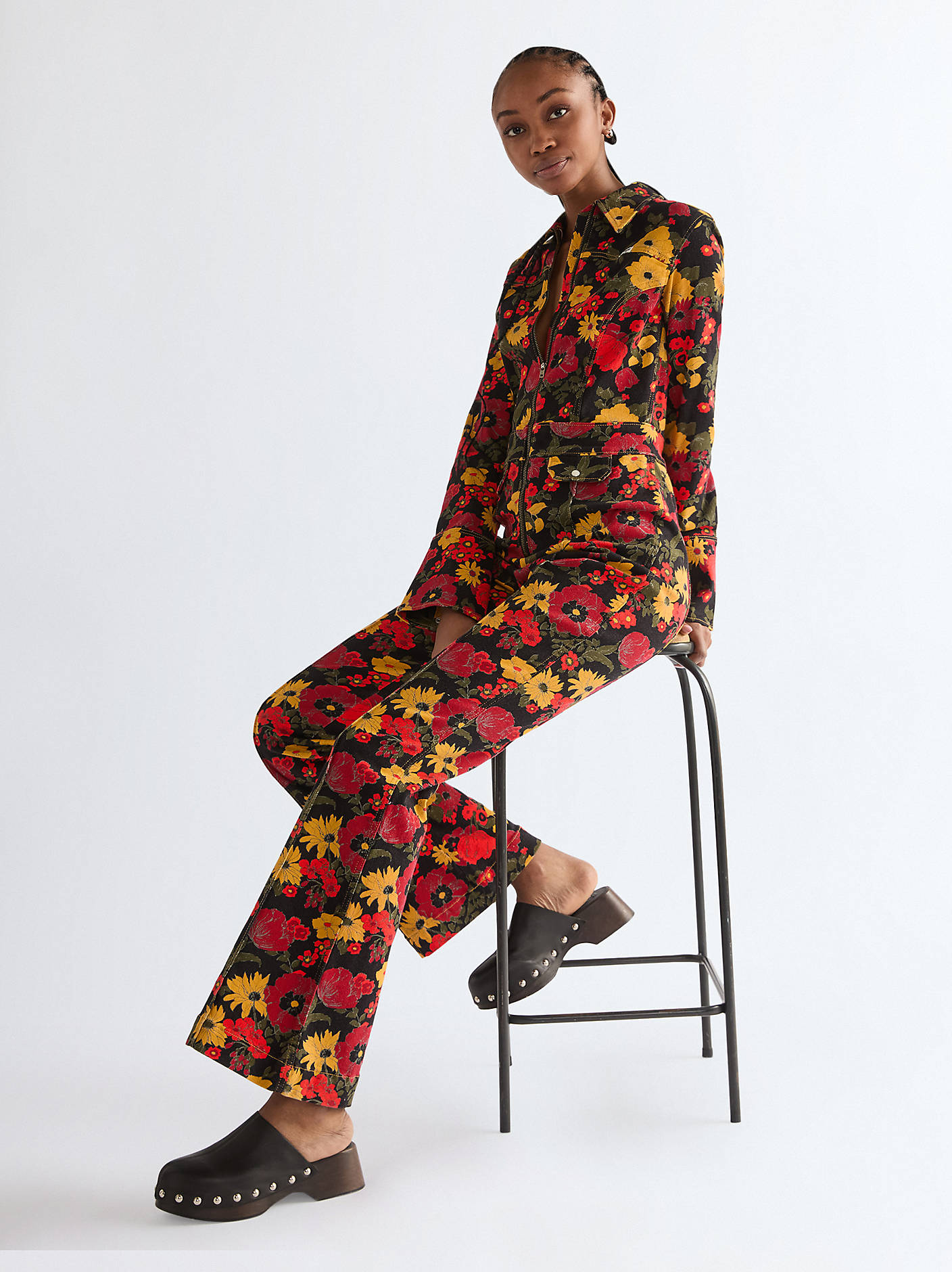 Wrangler catsuit blommig - 3