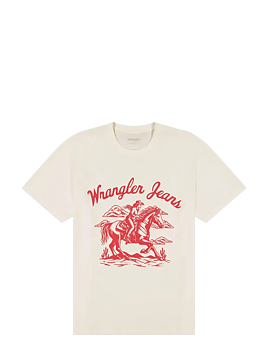 wrangler girlfriend tee worn white