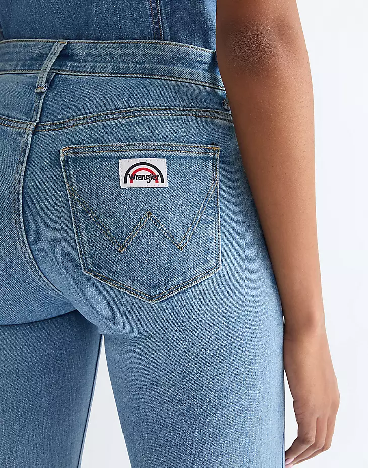 Wrangler flare velvet sky - 7
