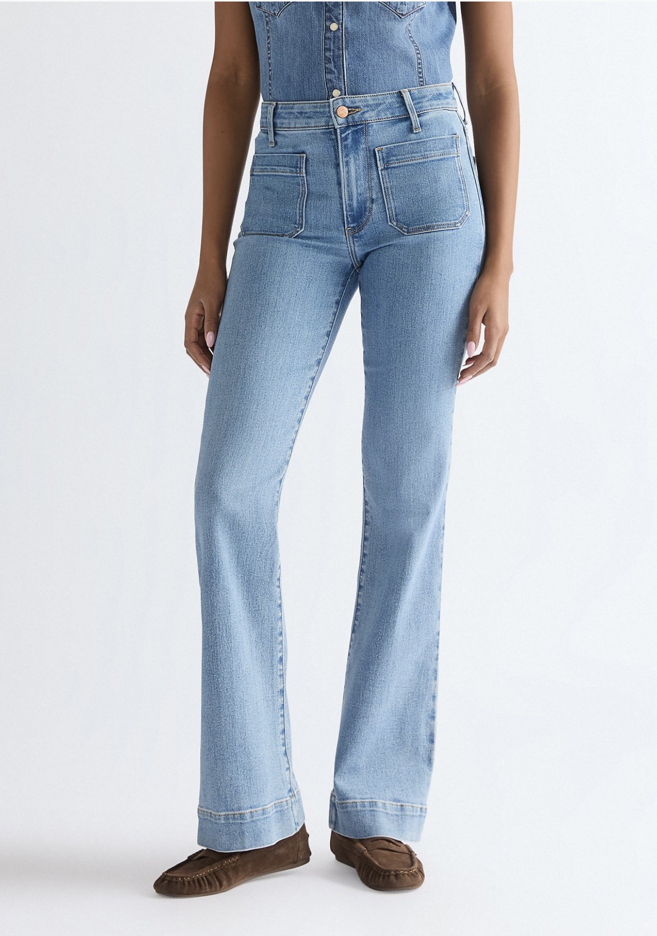 Wrangler flare velvet sky - 8