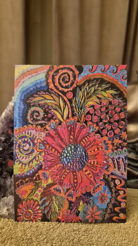 Jord, eld, luft och vatten Vykort