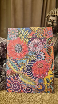 Flowers in the jungle Vykort