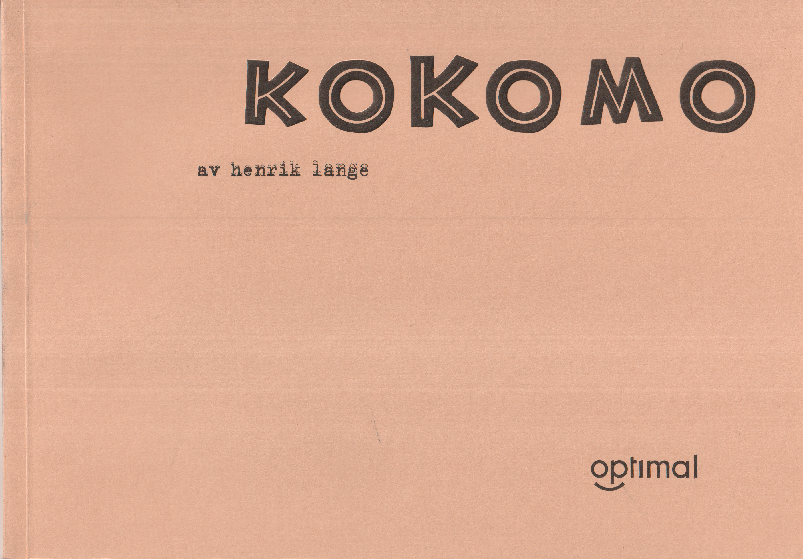 Kokomo, Henrik Lange