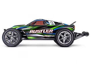 Traxxas Rustler 2wd 1/10 RTR TQ BL-2s EHD Green