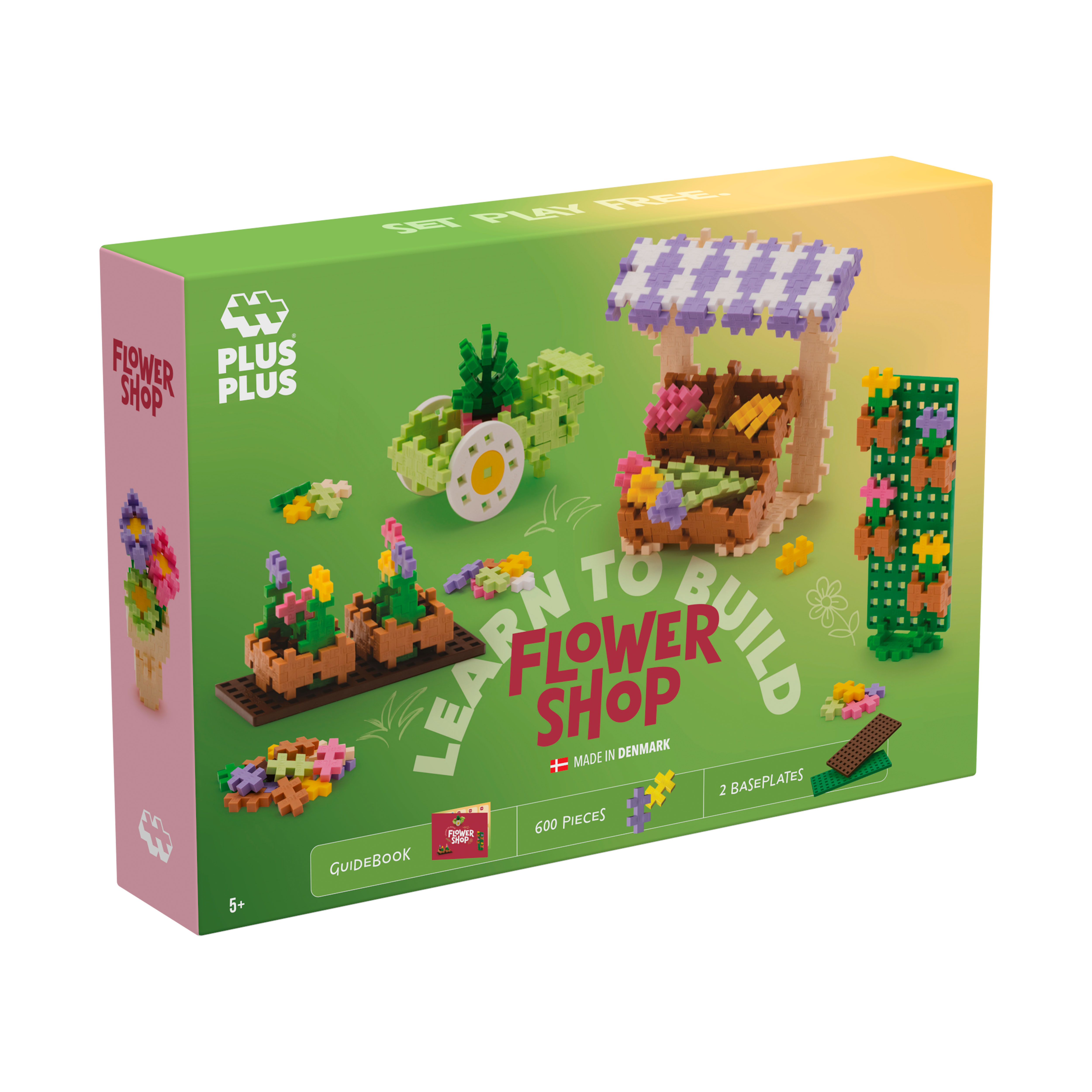 Plus-Plus Learn to Build Blomsteraffär - 3