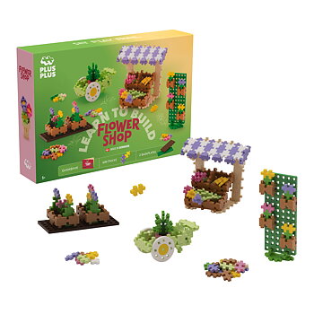 Plus-Plus Learn to Build Blomsteraffär