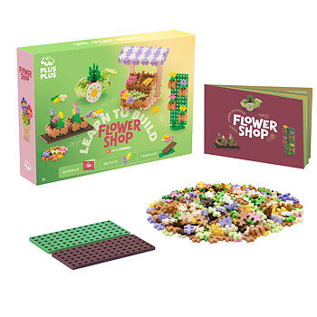 Plus-Plus Learn to Build Blomsteraffär