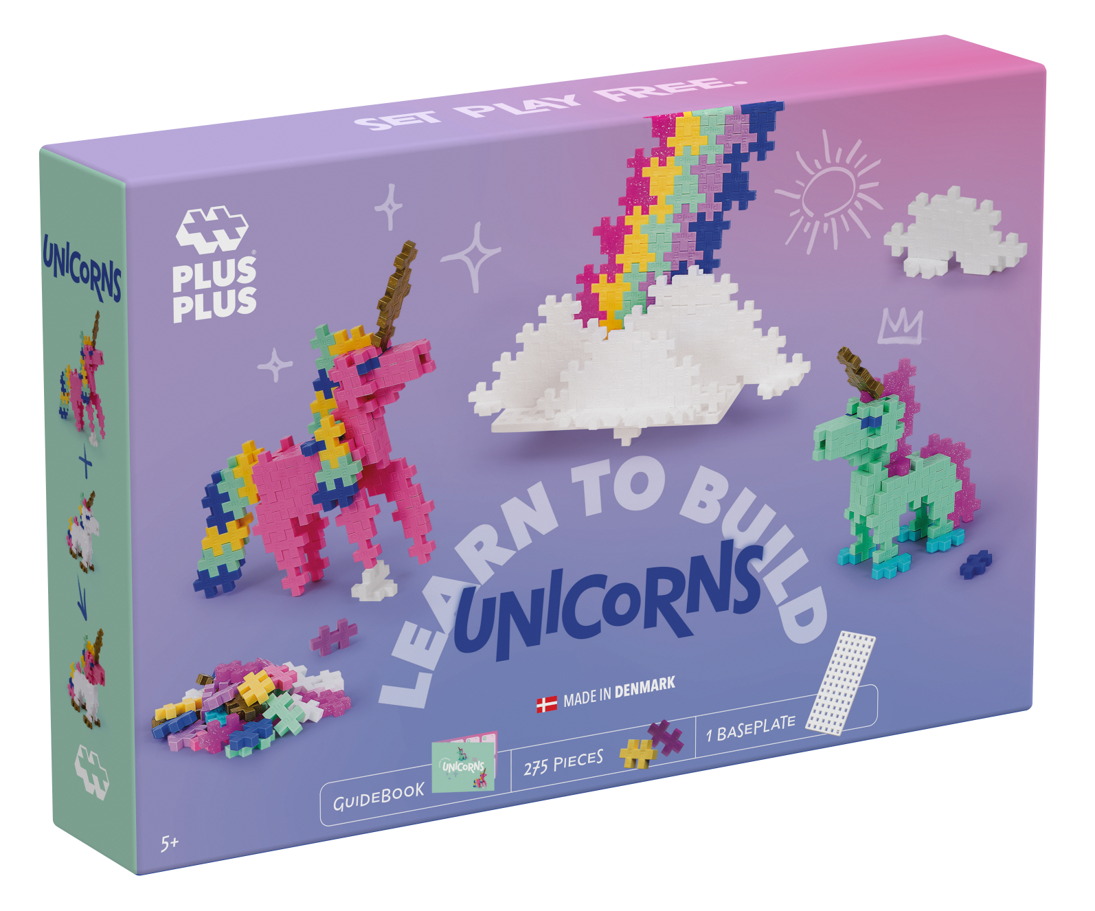 Plus-Plus Learn to Build Enhörningar - 3