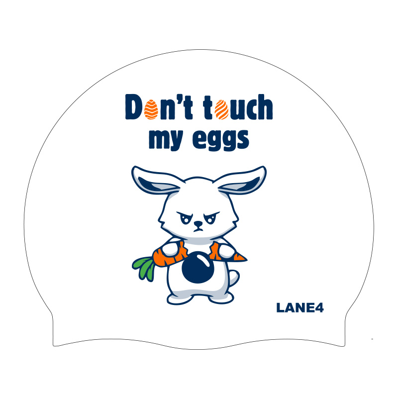 Badmössa Påsk DON´T TOUCH MY EGGS