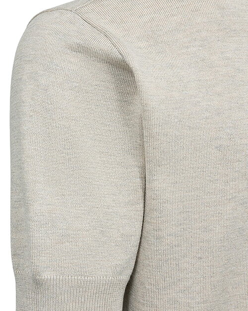 Jumper Katie kort ärm ljusbeige - 3