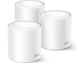 TP-Link Deco X10 AX1500 – WiFi 6 Mesh-system med hög täckning (3-pack)