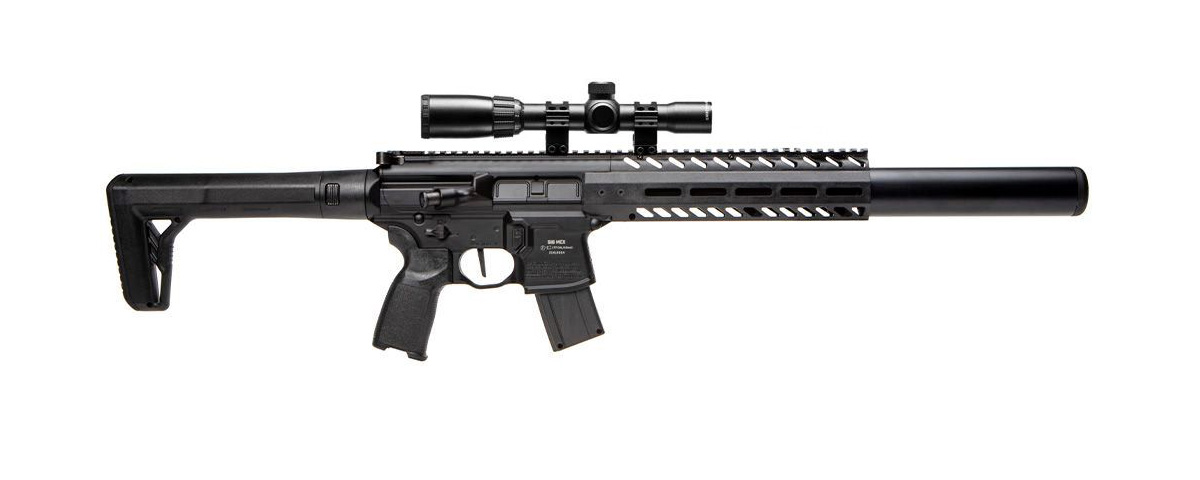 Sig Sauer MCX ASP Gen II Black 4,5mm + kikarsikte