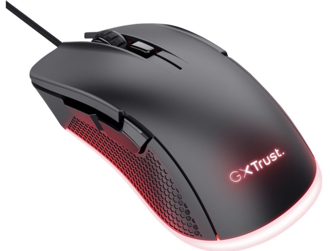 Trust GXT 922W YBAR Gamingmus (Svart) - 3