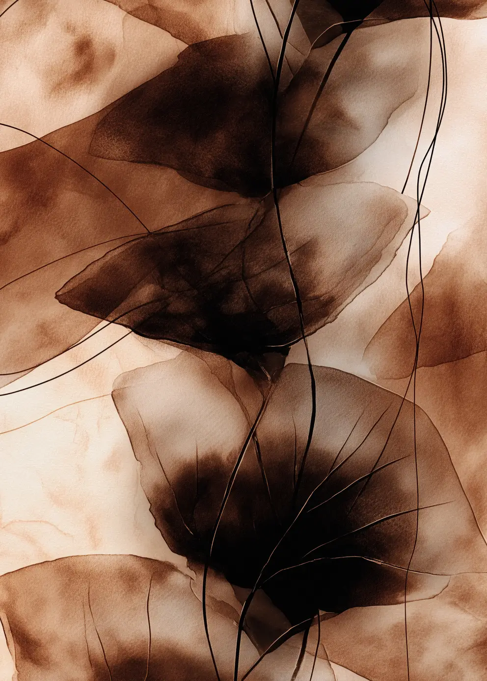 Lerretsbilde - Soft Leaves