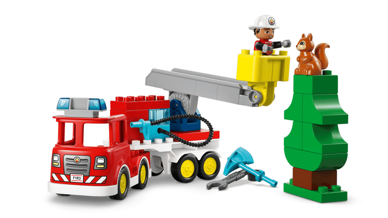 LEGO Duplo 10473 Brandbil och Brandman - 2