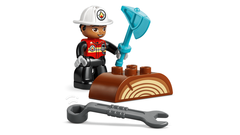 LEGO Duplo 10473 Brandbil och Brandman - 5