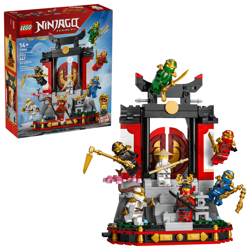 Lego Ninjago 71866 Ninja 15-årsjubileum Character Display Limited Edition