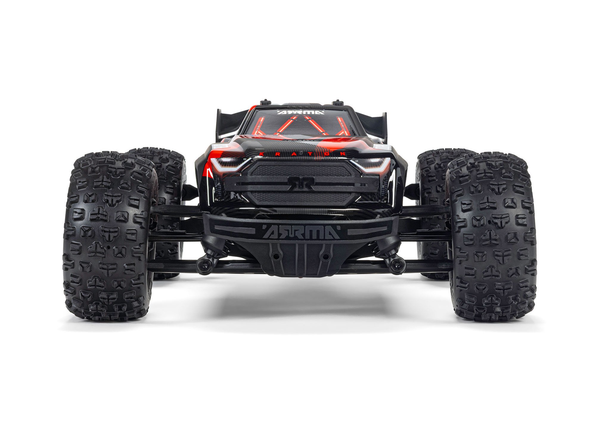 Arrma ARA2508T1 1/16 MINI KRATON 3S DSC 4X4 RTR Brushless Speed Truck, Black/Red - 4