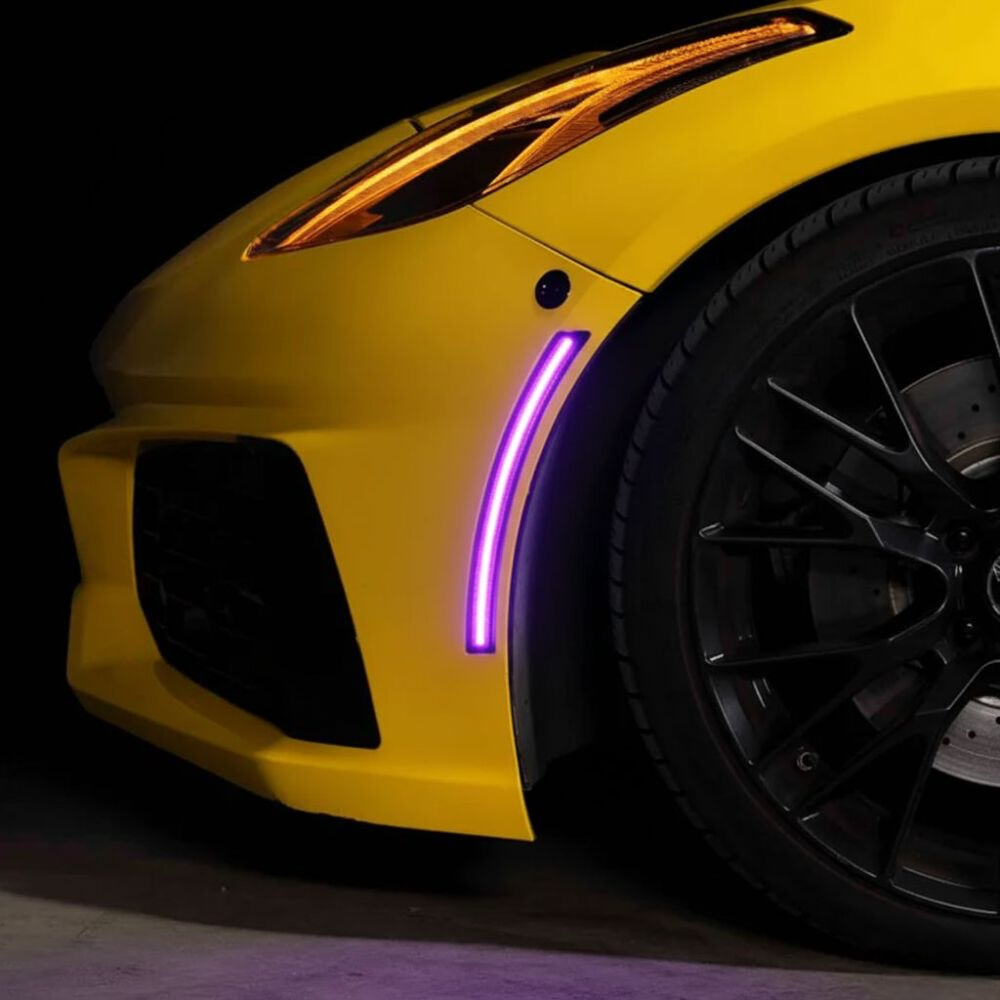 LED-sidomarkeringar fram och bak – RGB (CORVETTE C7 14–19) - 2