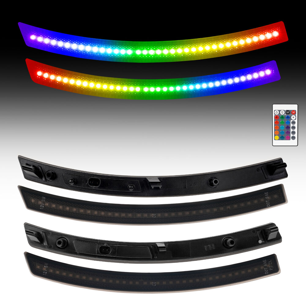 LED-sidomarkeringar fram och bak – RGB (CORVETTE C7 14–19) - 7