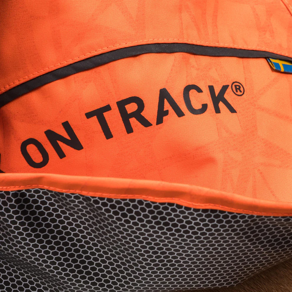 Back on Track Bay Regntäcke Högt Slut, Orange - 3
