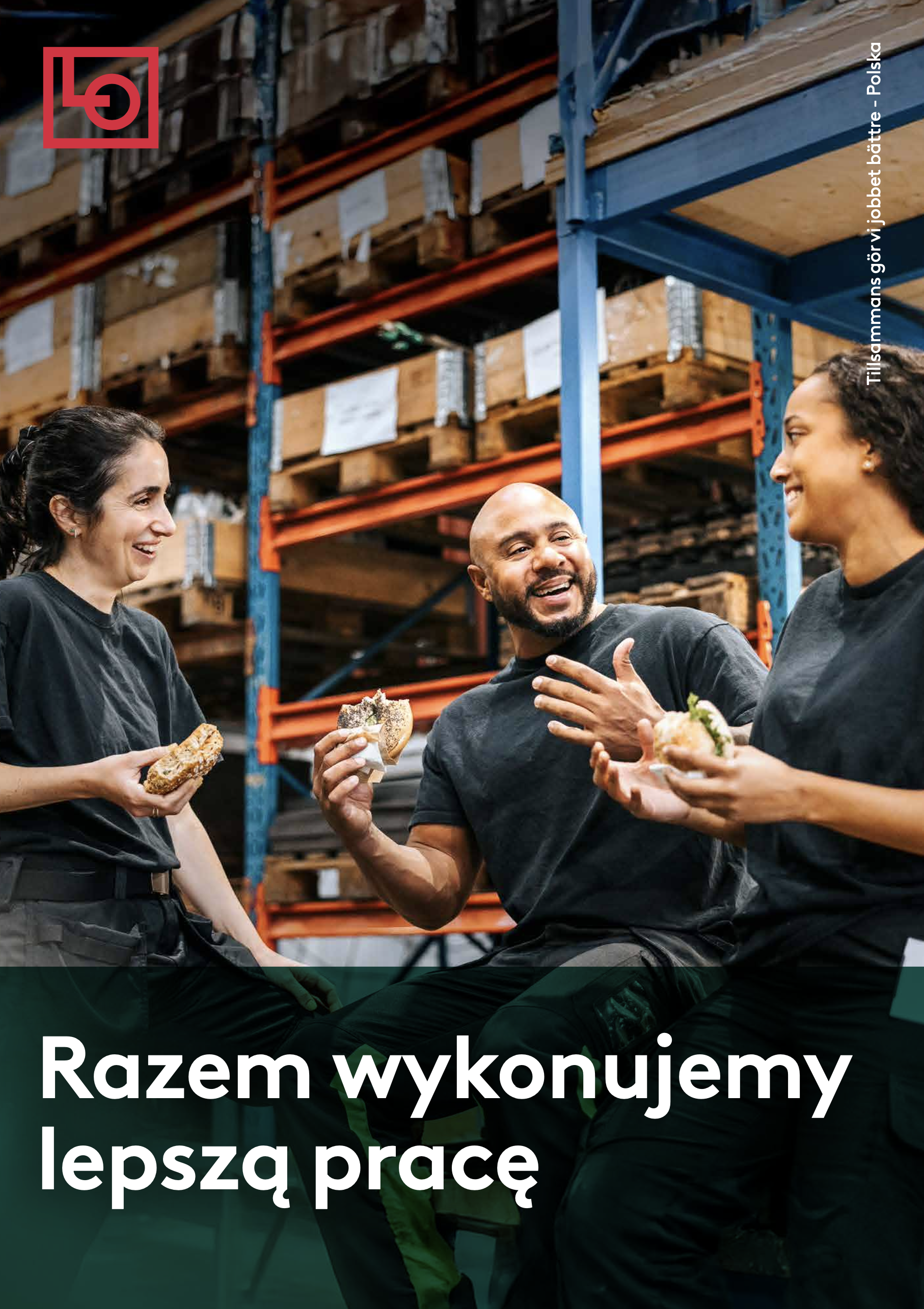 Folder A6 - Tillsammans gör vi jobbet bättre - Polska
