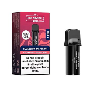 SKE Crystal Plus Max Pod - Blueberry Sour Raspberry
