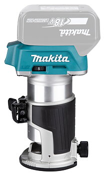 Makita Multifräs DRT50Z 18v 6/8mm
