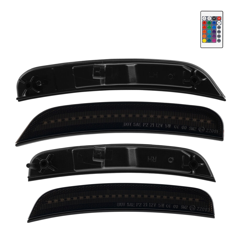 RGB LED-sidomarkeringar fram och bak – sats (CHRYSLER 300 15–23) - 4