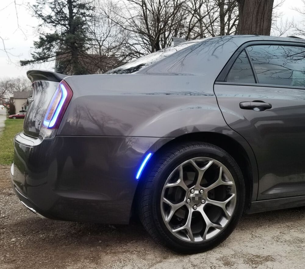 RGB LED-sidomarkeringar fram och bak – sats (CHRYSLER 300 15–23) - 7