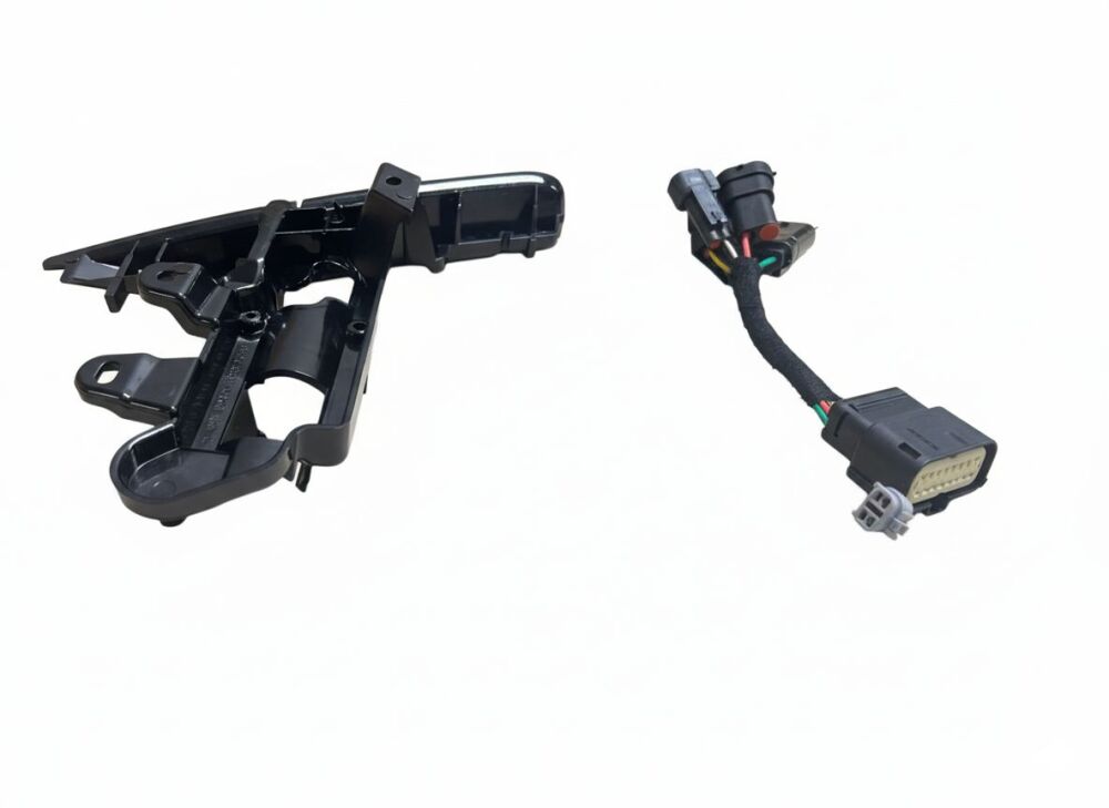 Full LED Clear Strålkastare E9 – Svart – Set - 10