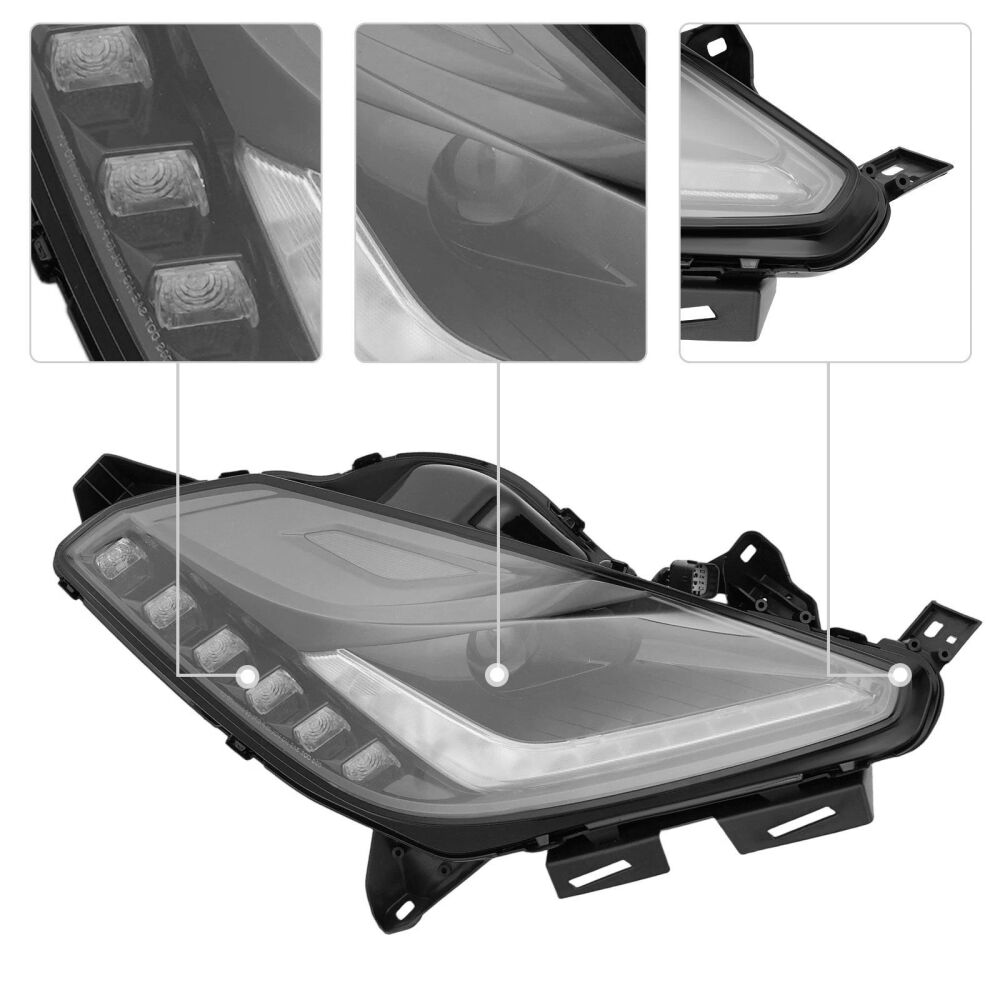 LED DRL Strålkastare + Utrustning  - 3