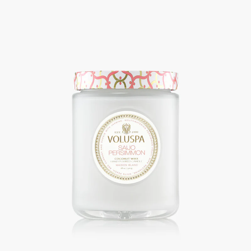 Voluspa Saijo Persimmon Large Jar Maison Candle