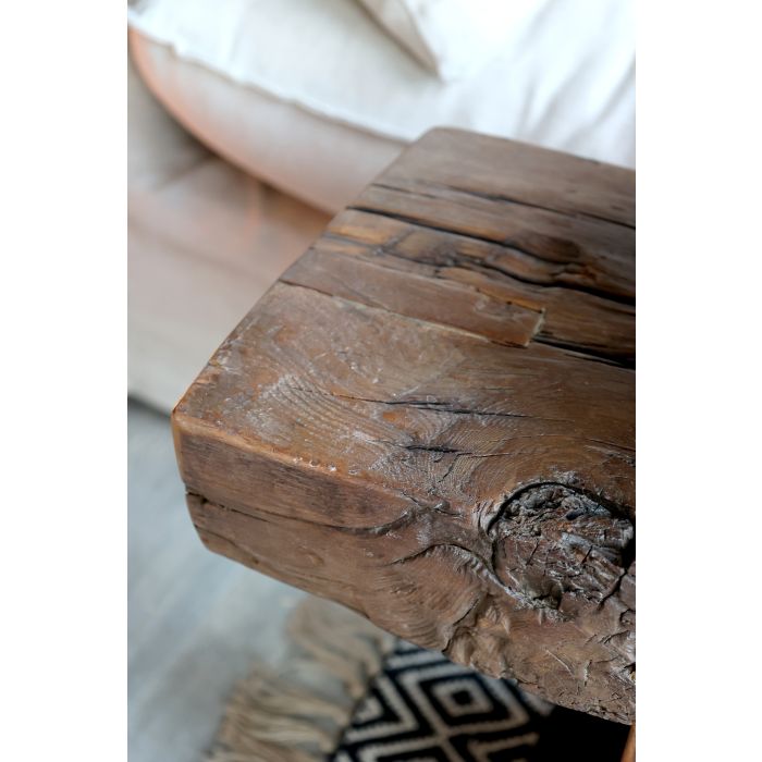 Grimaud Bänk i trä med patina  - 5