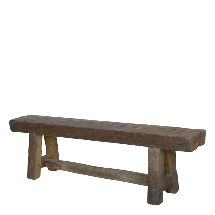 Grimaud Bänk i trä med patina 
