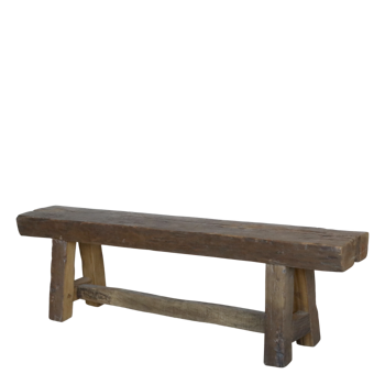 Grimaud Bänk i trä med patina