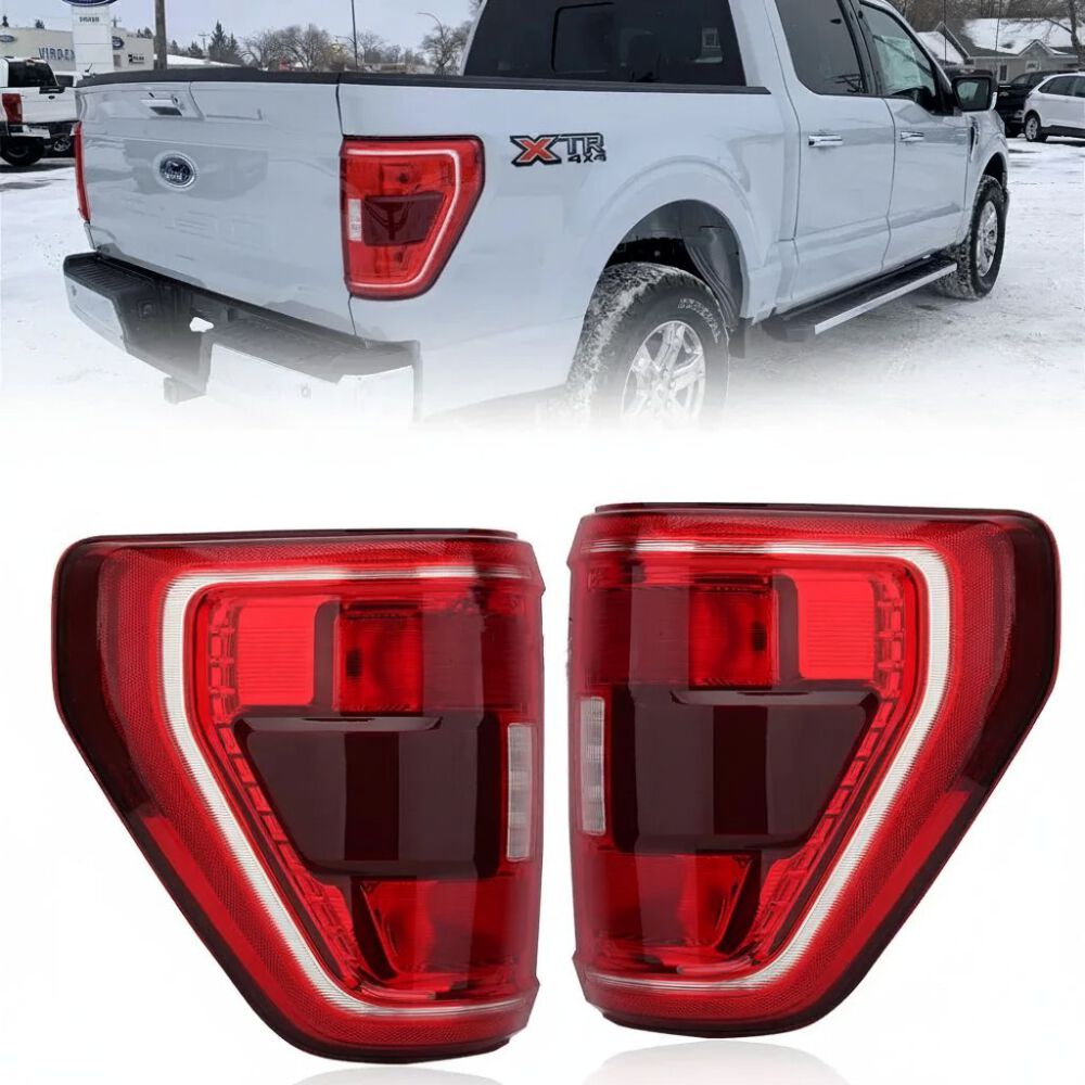 Baklampor med Blind Spot – Komplett Set